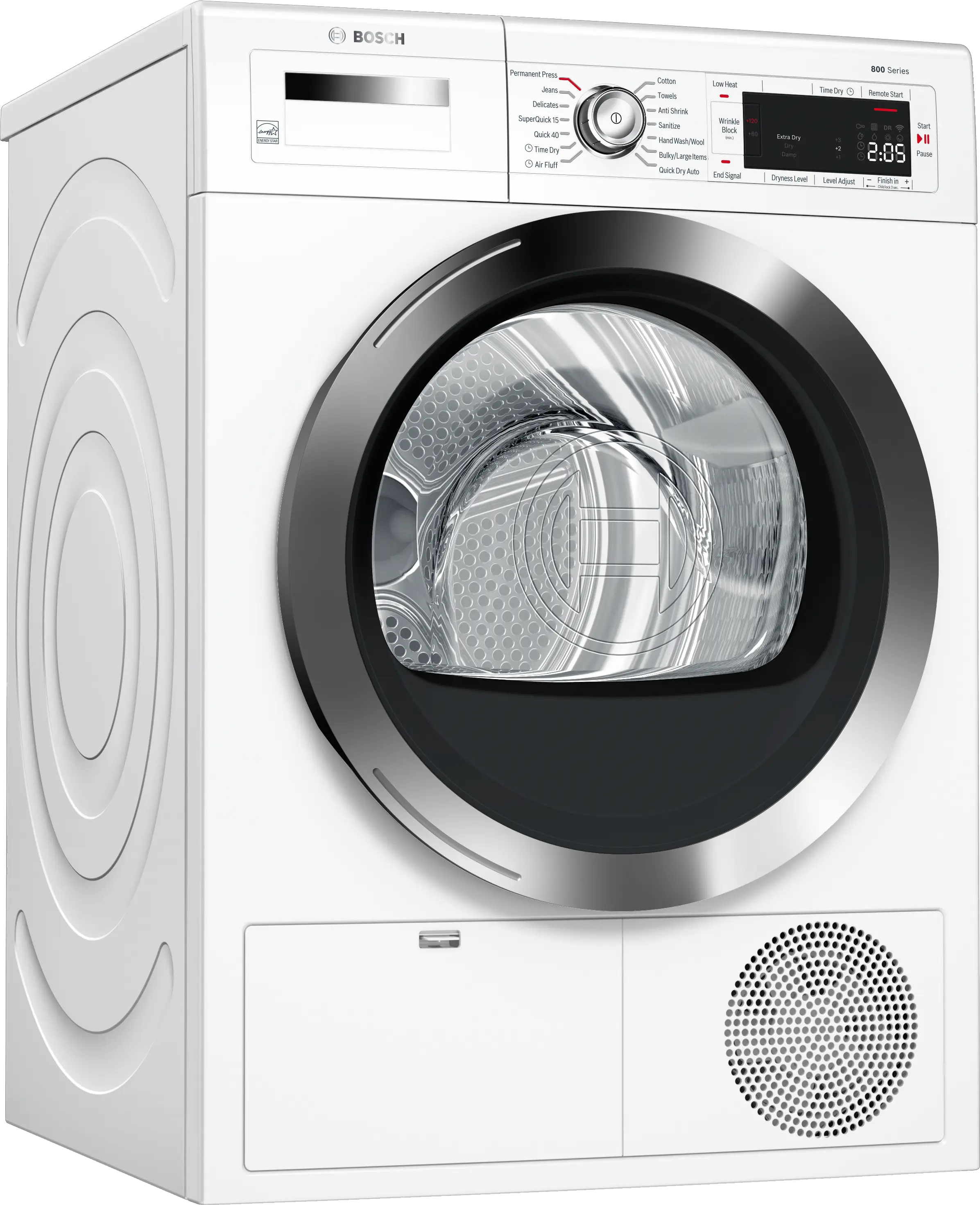 WTG865H4UC 500 Series 4.0 cu. ft. Compact Condensation Dryer