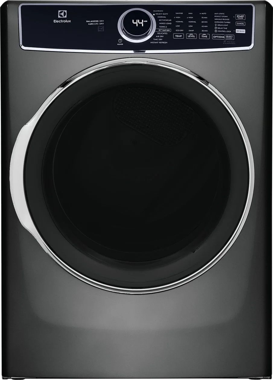 ELFE7637AW 8.0 cu. ft. Front Load Perfect Steam Electric Dryer