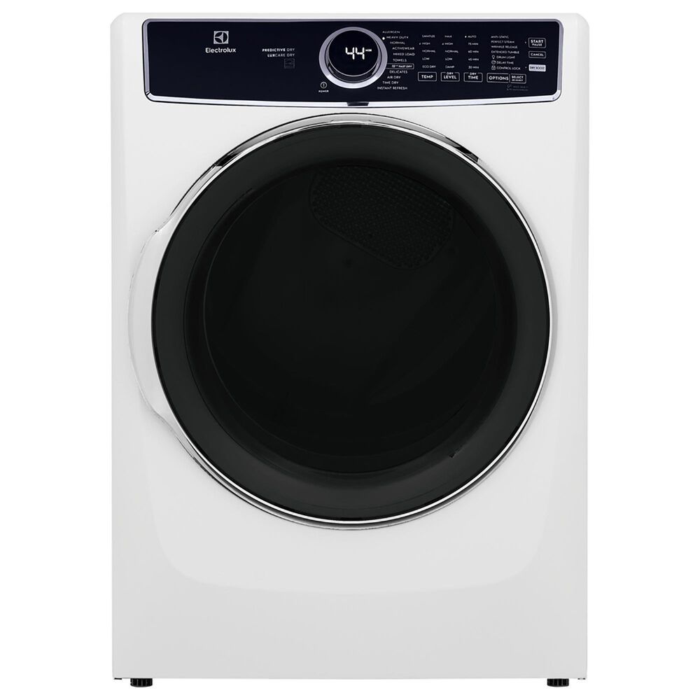 ELFG7637AW 8.0 cu. ft. Front Load Perfect Steam Gas Dryer