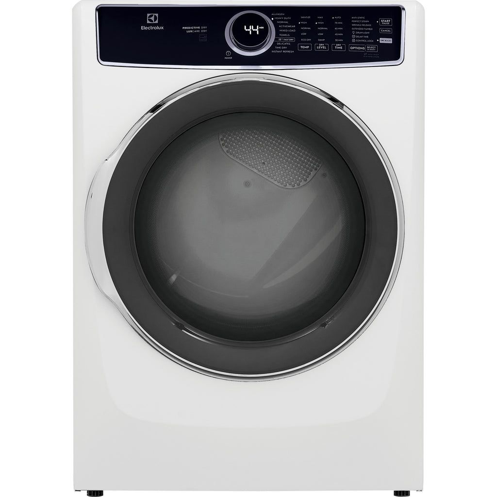 ELFG8737AW 8.0 cu. ft. Smartboost Front Load Gas Dryer