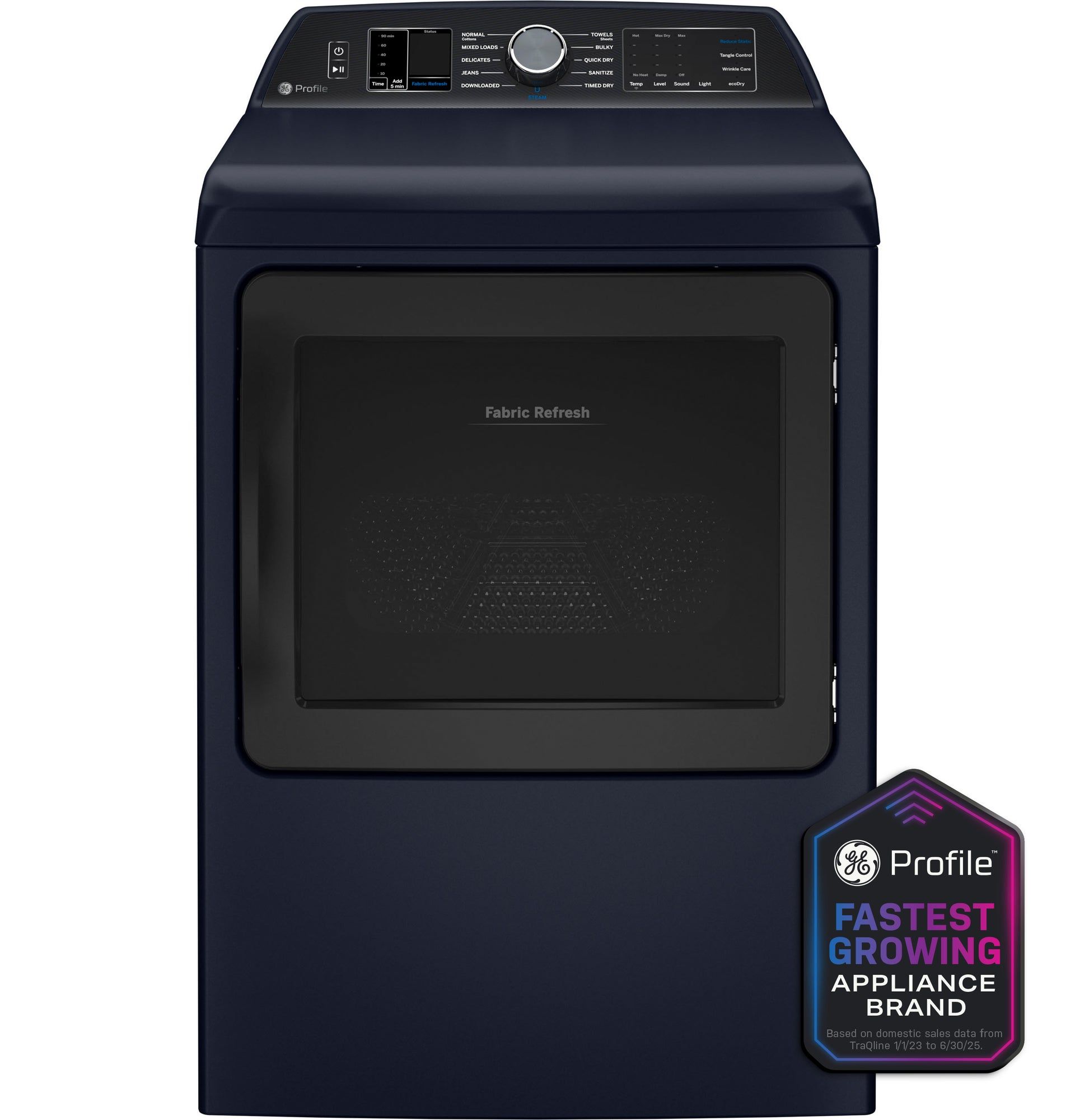 PTD90EBPTRS Profile 7.3 cu. ft. Smart Electric Dryer with Steam