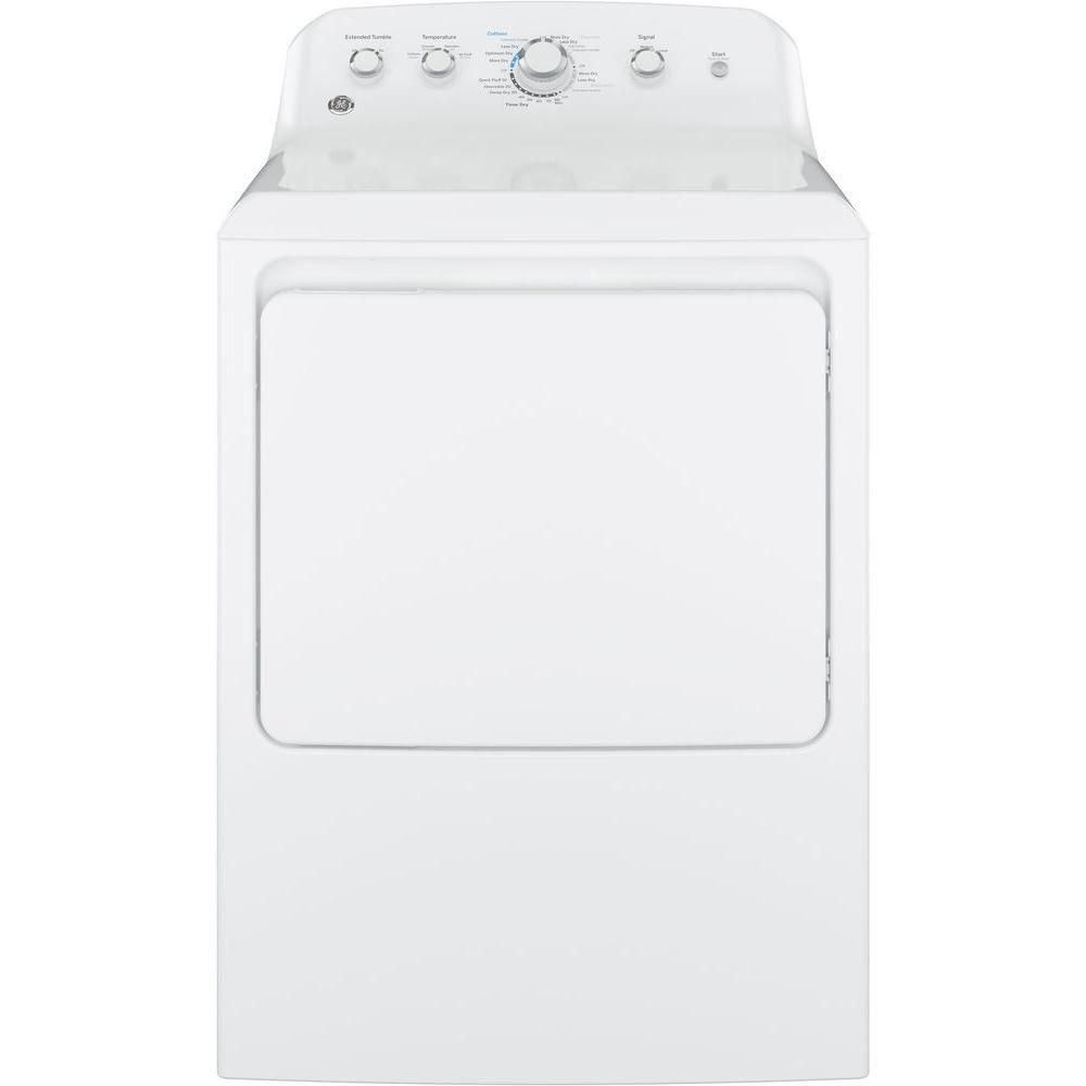 GTD42EASJWW 7.2 cu. ft. Aluminized Alloy Drum Electric Dryer