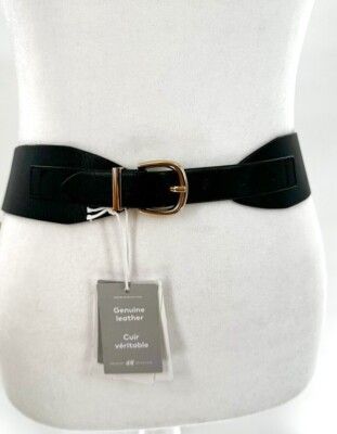 Wide Leather Women's Belt
