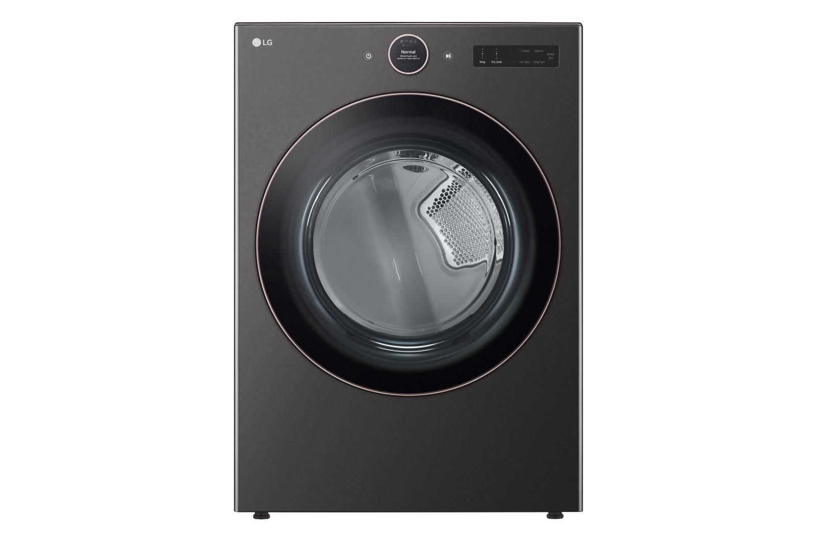 Lg DLGX6501B 7.4 Cu. Ft. Smart Front Load Energy Star Gas Dryer With Sensor Dry & Steam Technology