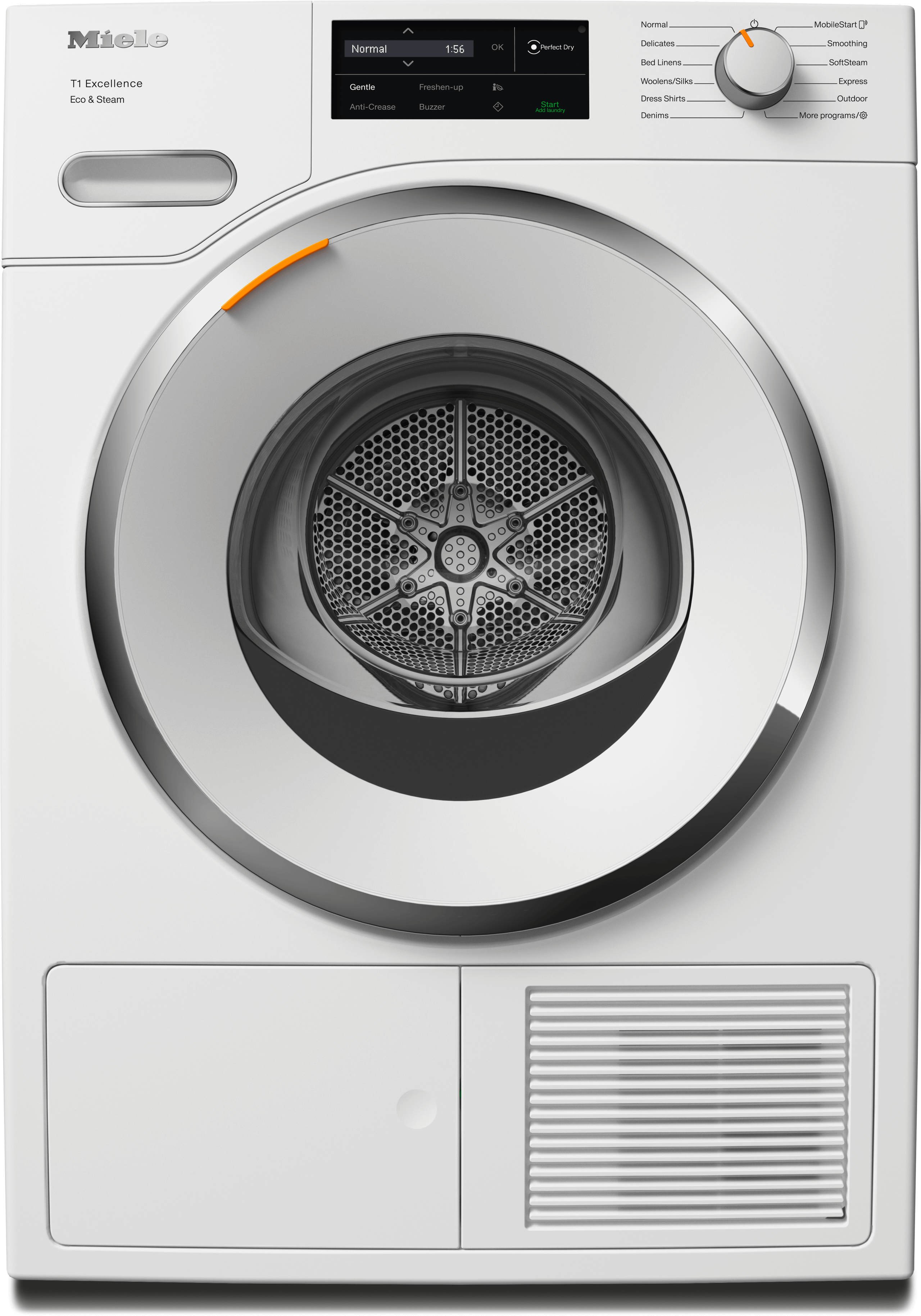 TXI680WP 24-inch Eco & Steam Heat-Pump Dryer