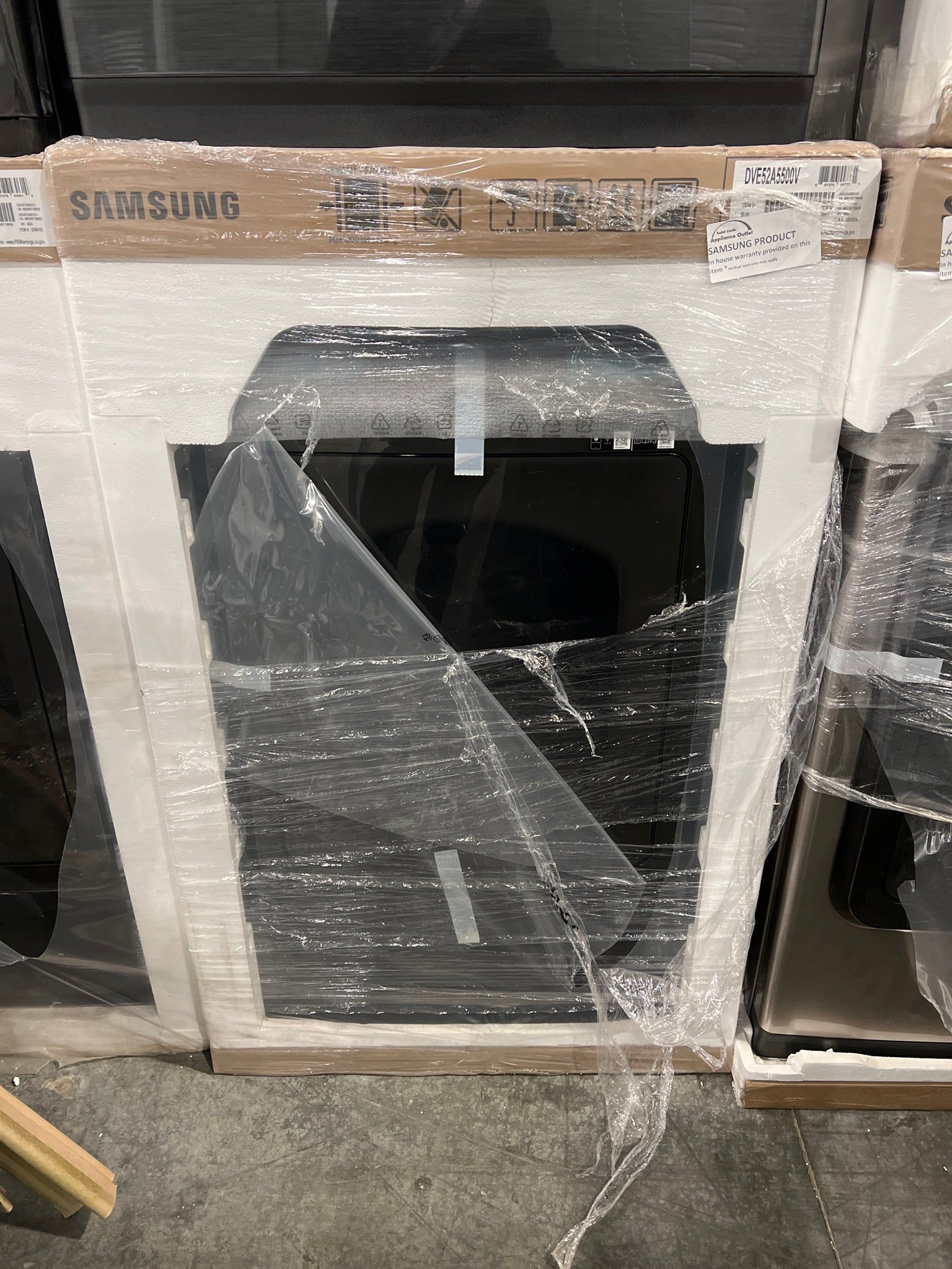 DVE52A5500V 7.4 cu. ft. Smart Electric Dryer with Steam Sanitize+