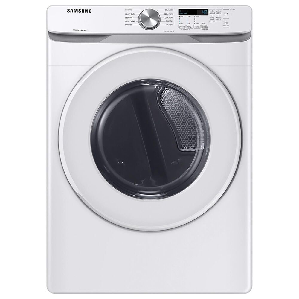 Samsung 7.5 Cu. Ft. Gas Dryer with Sensor Dry and Smart Care in White