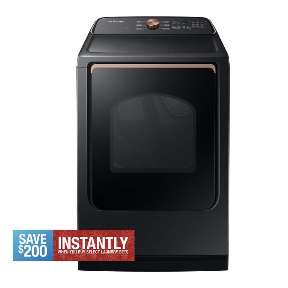 DVG55A7700V 7.4 cu. ft. Smart Gas Dryer with Steam Sanitize+