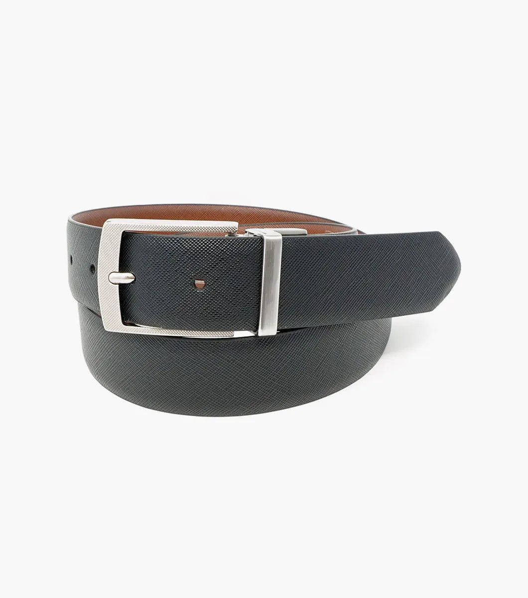 Stacy Adam Belts - Enzo - 44 / Black / SA 538