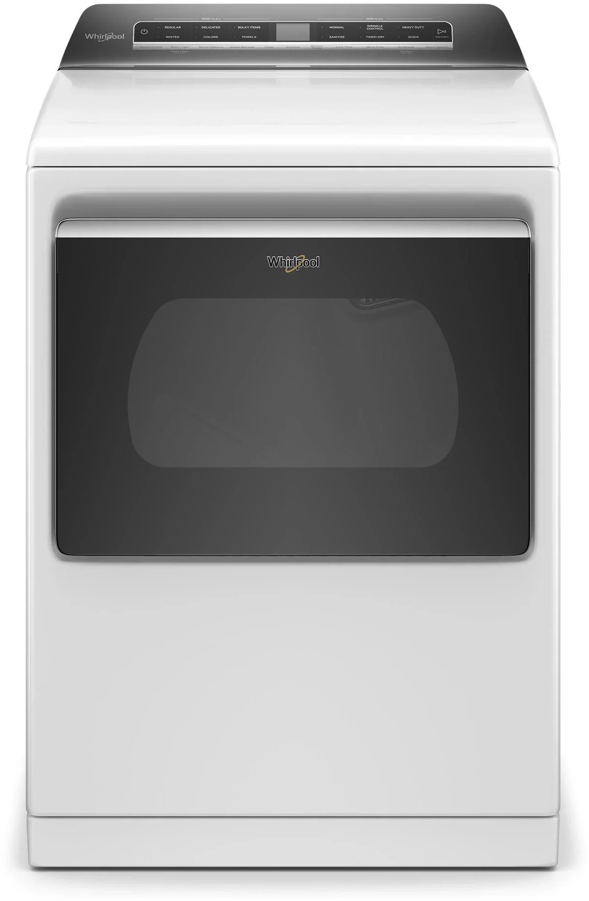 WGD8127LC 7.4 cu. ft. Smart Gas Dryer with Steam and Intuitive Controls