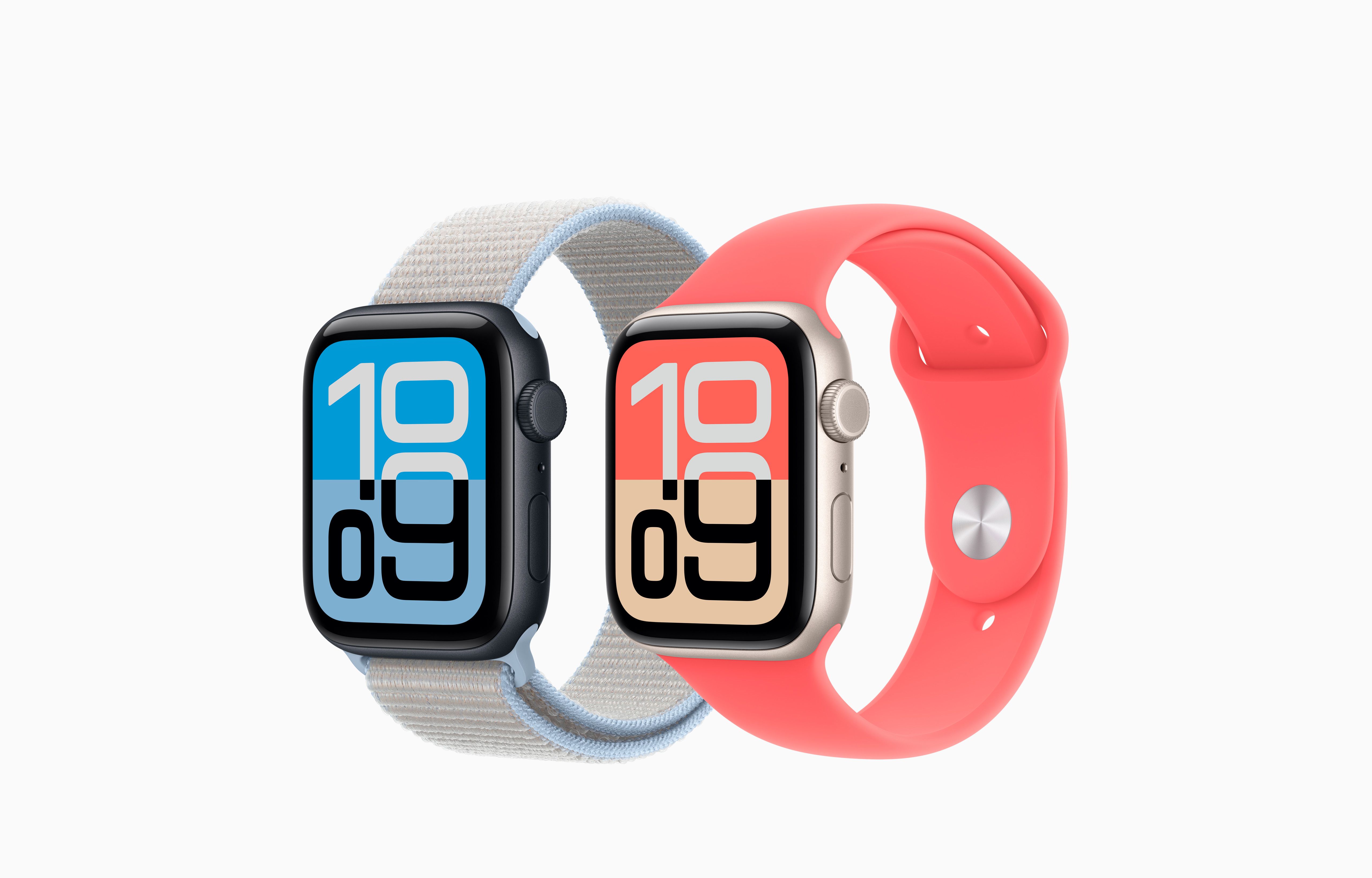 Apple Watch SE 3 [GPS 40mm] Smartwatch with Starlight Aluminum Case with Starlight Sport Band