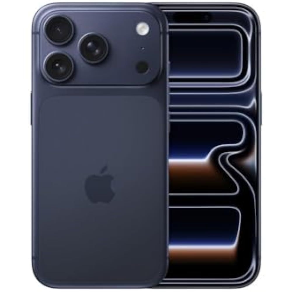Apple iPhone 17 Pro, US Version, 256GB, eSIM, Deep Blue- Unlocked (Renewed)