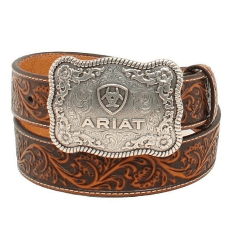 Ariat Embossed Logo Belt