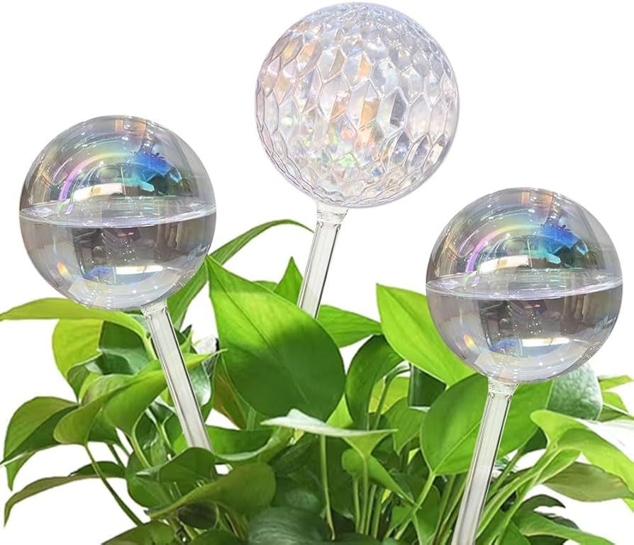 GWHOLE Glass Plant Watering Globes