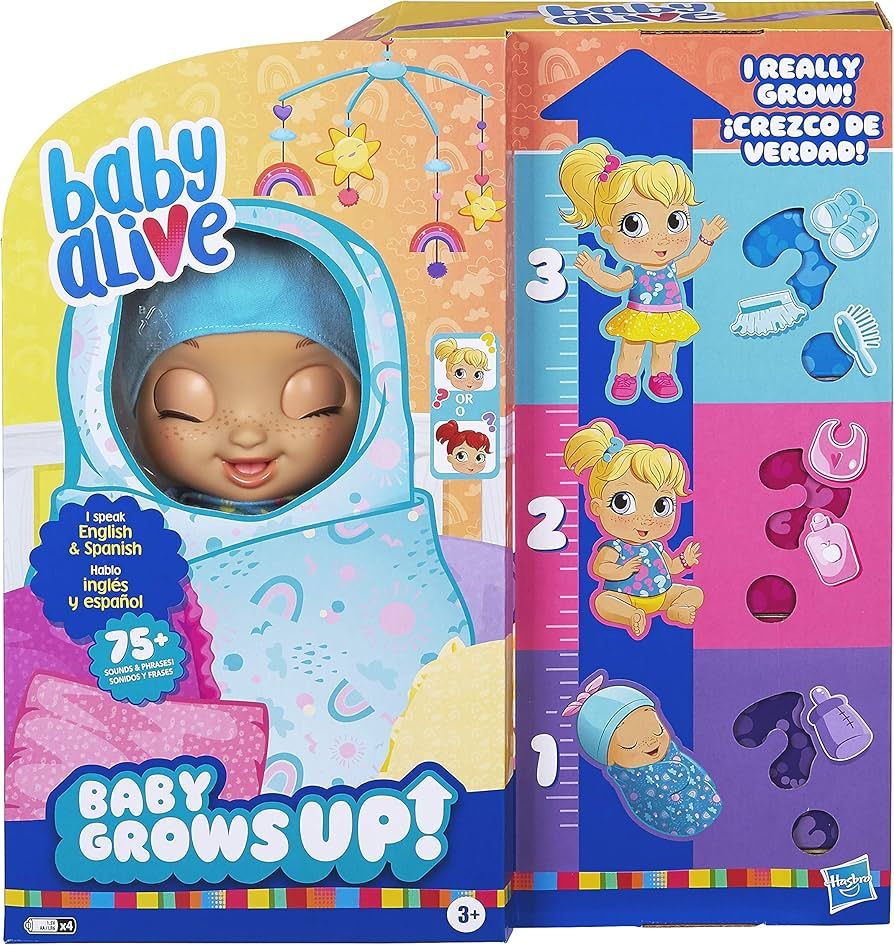 Baby Alive Baby Grows Up Doll