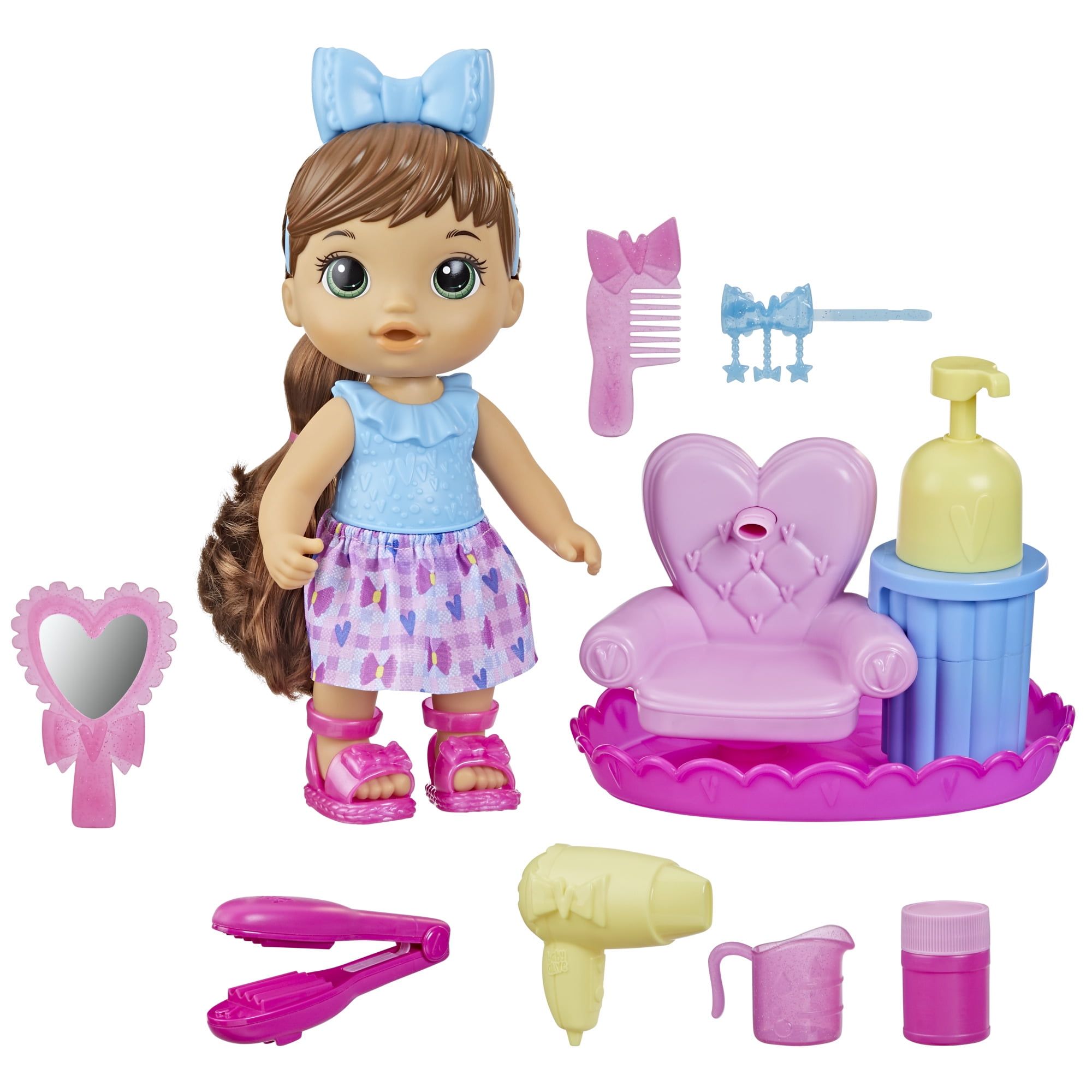 Baby Alive Sudsy Styling Brunette Doll