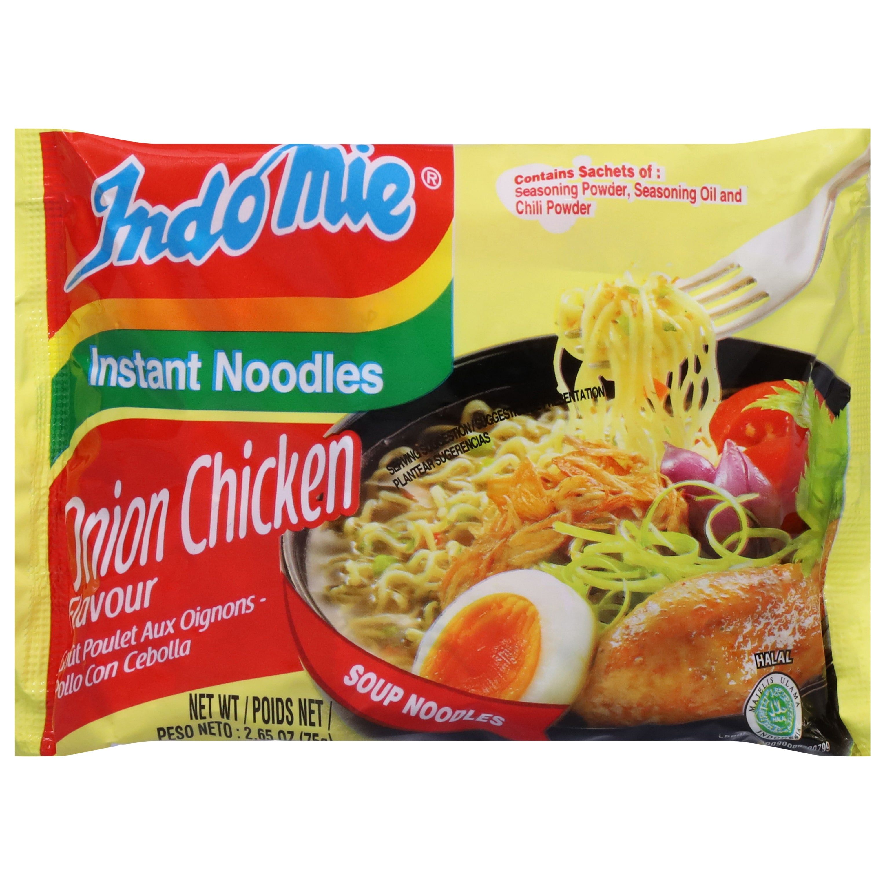 Indomie Onion Chicken Flavor Instant Noodles 2.65 oz