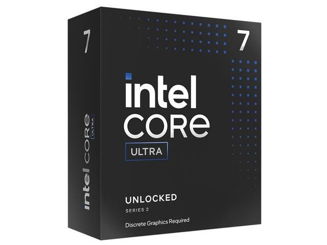 Intel Core Ultra 7 265KF, Arrow Lake 20-Core (8P+12E),  LGA 1851, 125W Desktop Processor - BX80768265KF