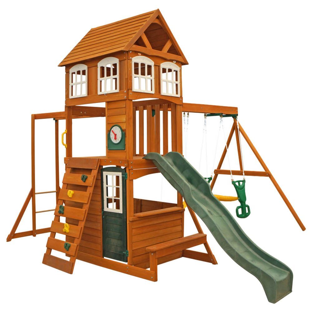 Kidkraft Cranbrook Wooden Swing Set / Playset