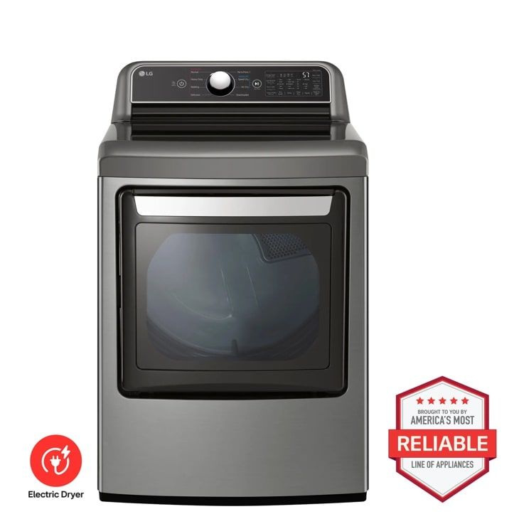 DLE7400WE 7.3 cu. ft. Smart Electric Dryer with Sensor Dry