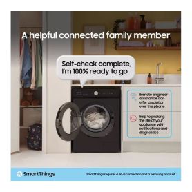Samsung WW80CGC04DAEEU WiFi-enabled 8kg 1400 Spin Washing Machine - White