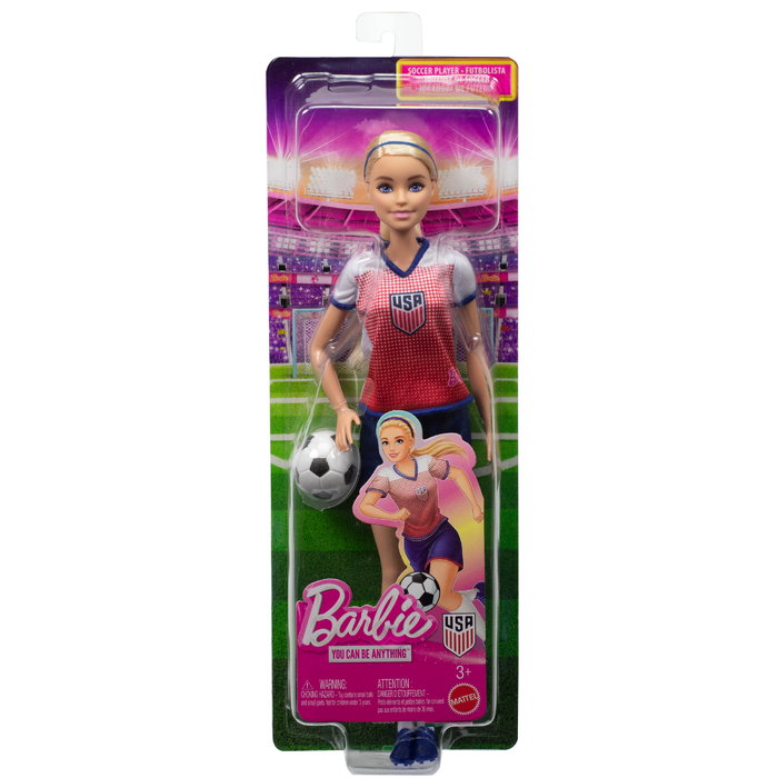 Barbie Careers Soccer Player Doll
