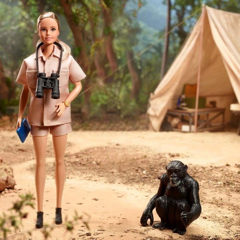 Barbie Inspiring Women Jane Goodall Doll