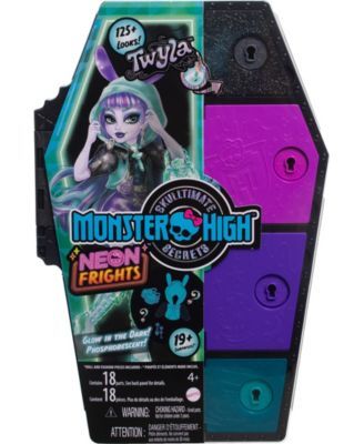 Monster High Doll, Twyla, Skulltimate Secrets - Neon Frights - Macy's