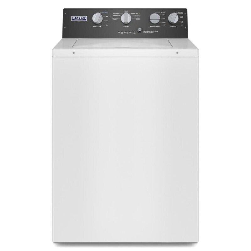 MVWP586GW Commercial-Grade Residential Top Load Washer