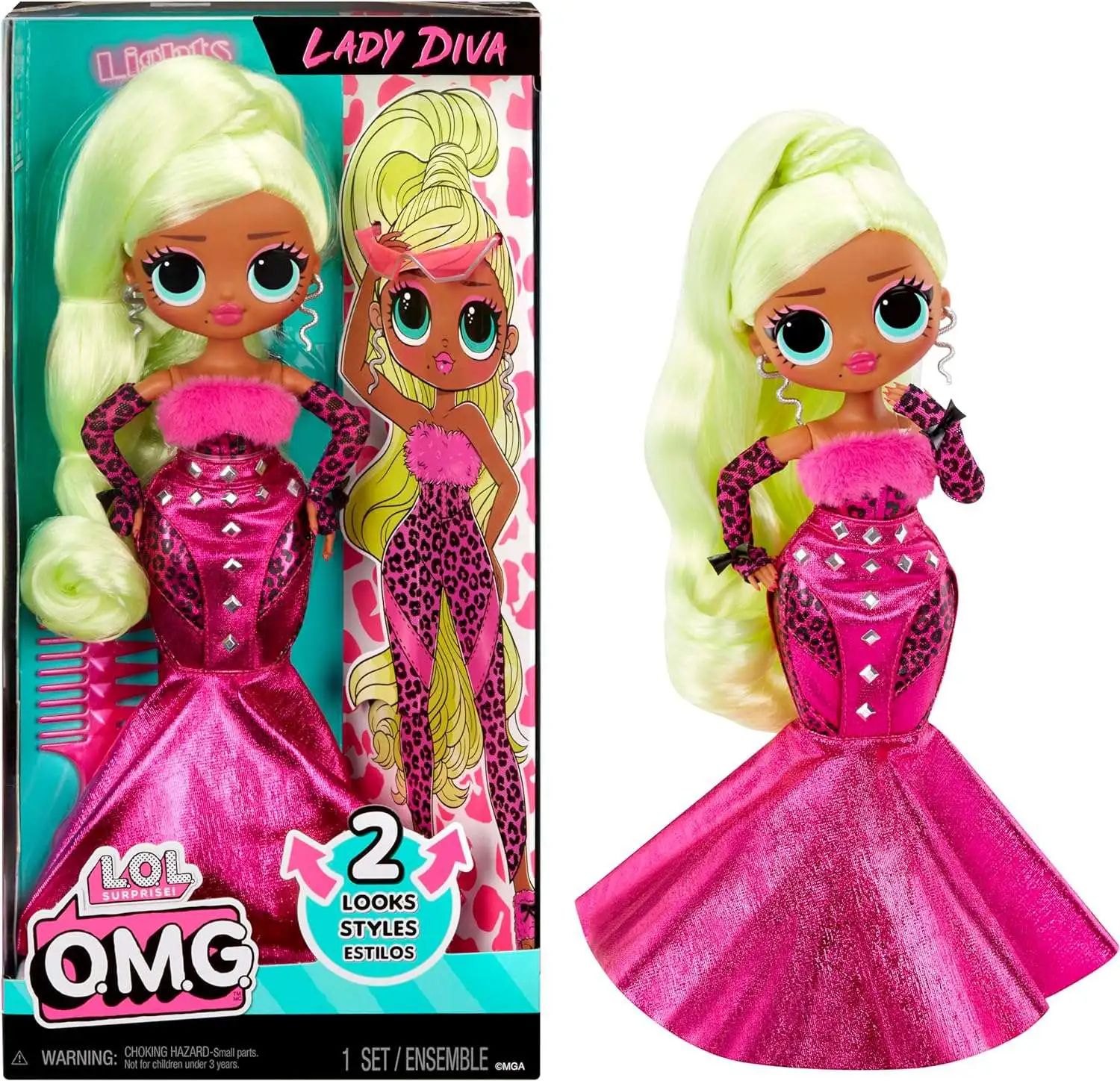 L.O.L. Surprise O.M.G. Lady Diva Fashion Doll