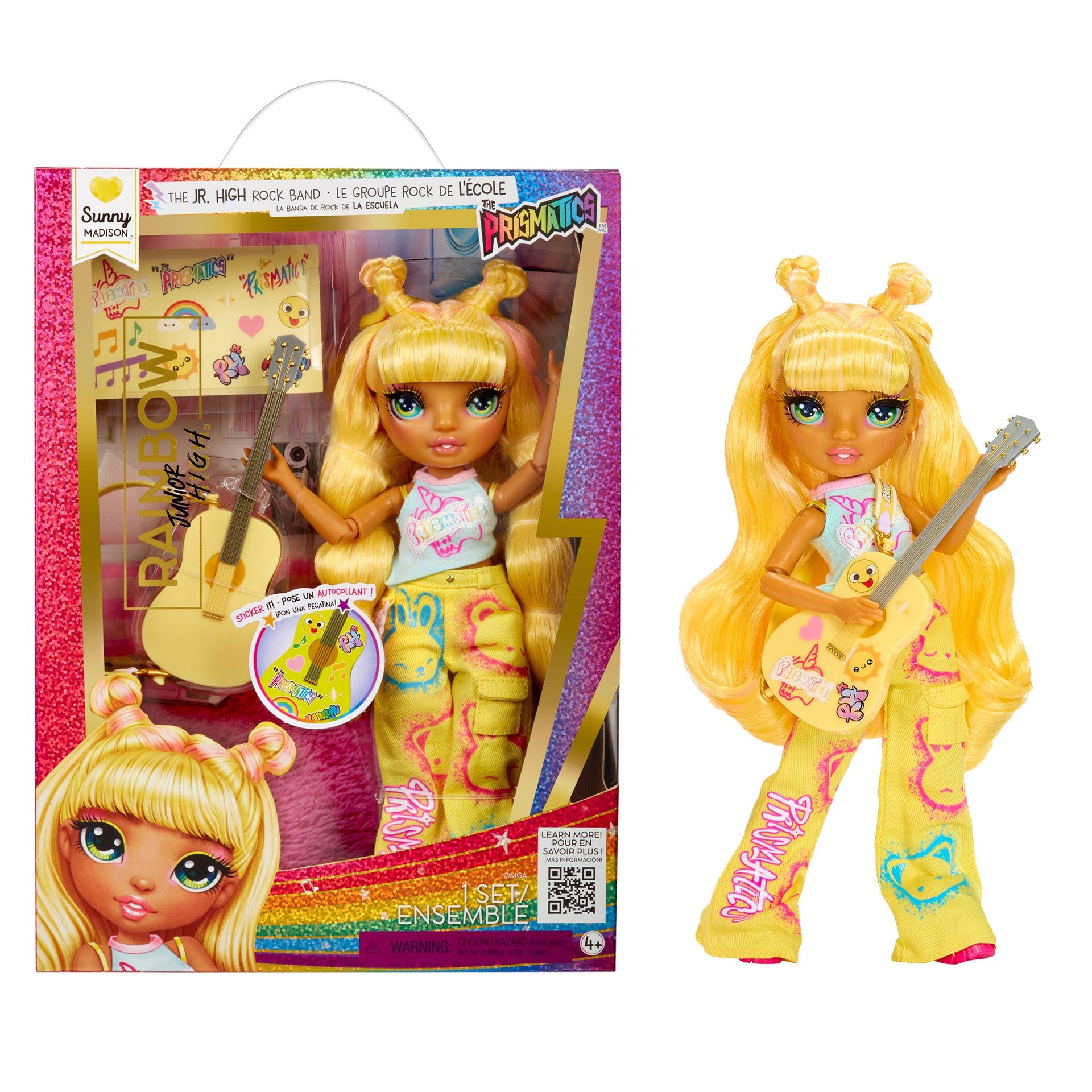 Rainbow High Junior High Sunny Madison Doll