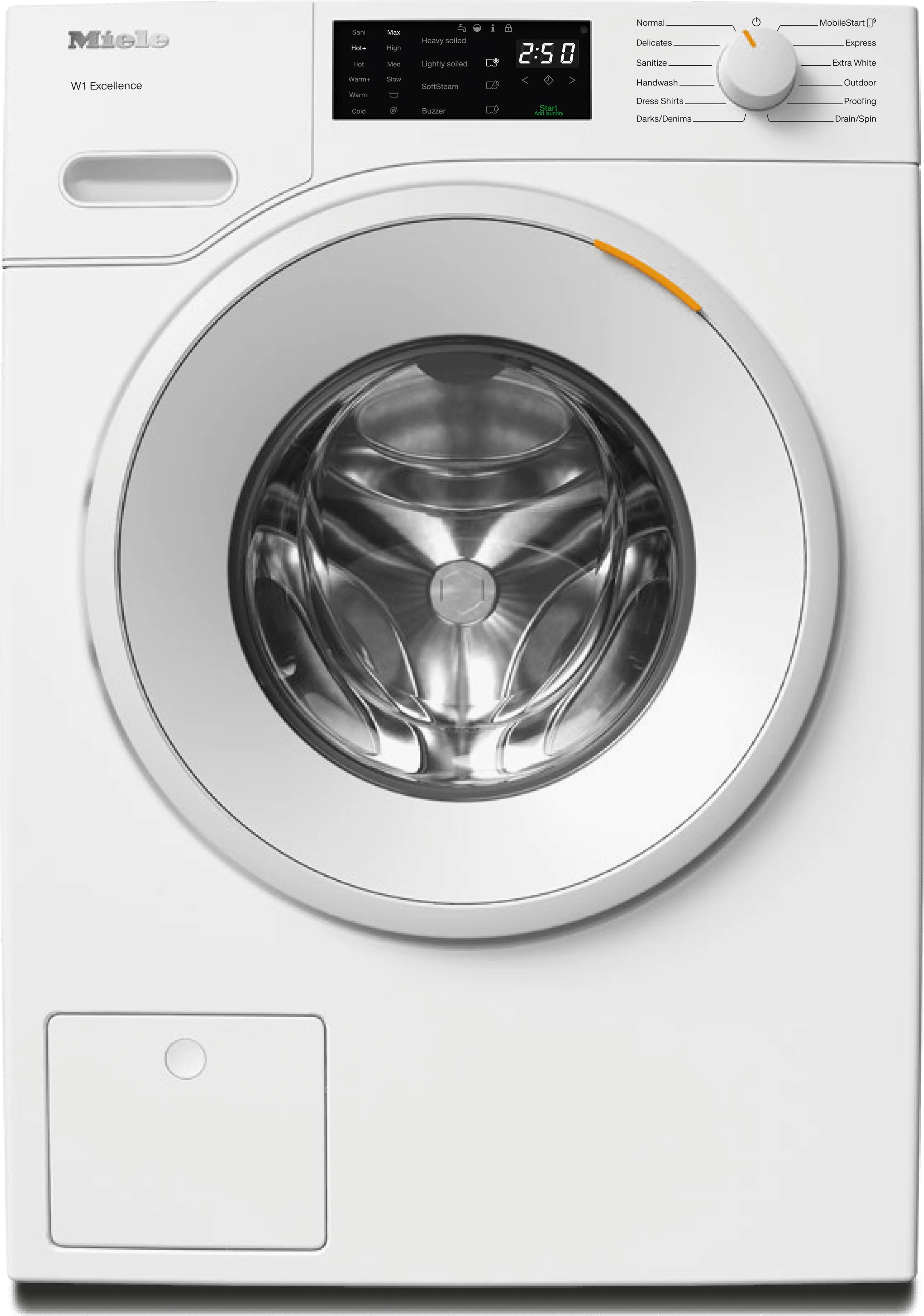 WXD160WCS Lotus White Compact Washer