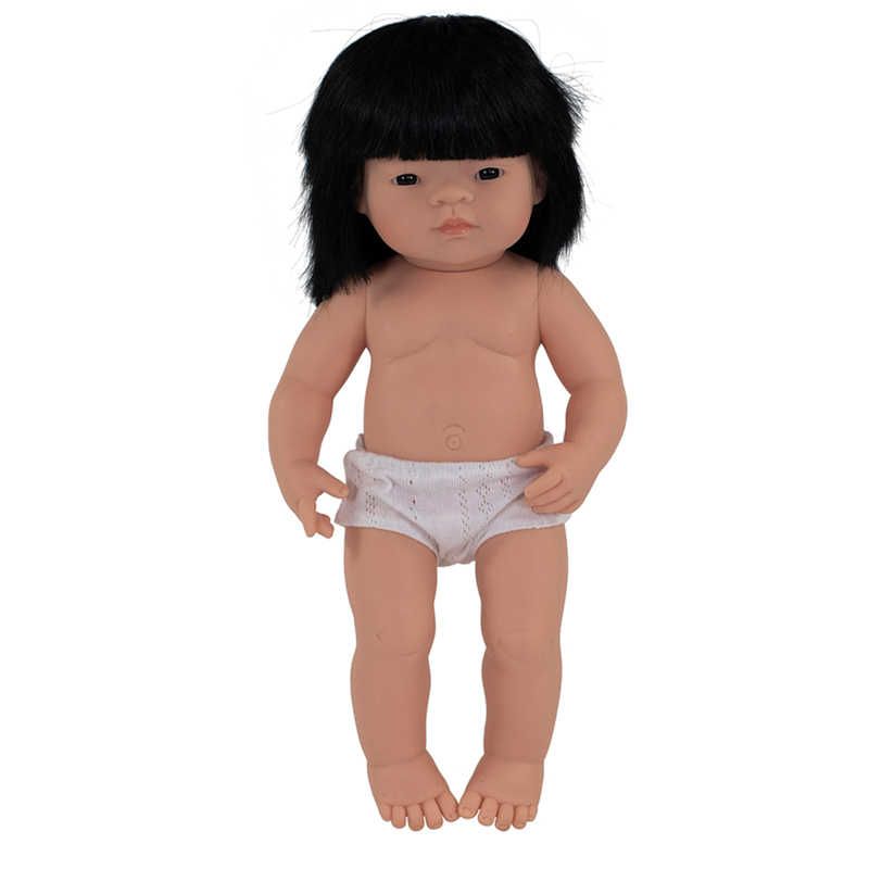 Miniland 15-inch Asian Baby Doll