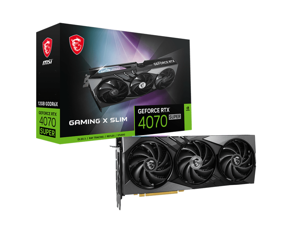 GeForce RTX 4070 SUPER GAMING X SLIM