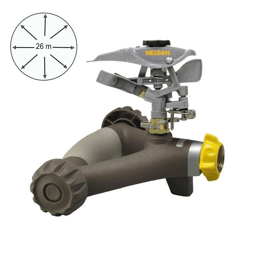 Pulsating Impact Sprinkler on Sled Base