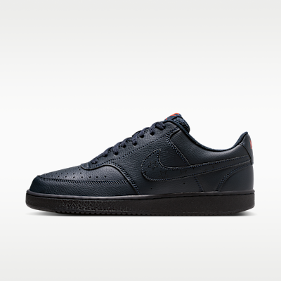 Nike Court Vision Low Next Nature Men's Shoes - Dark Obsidian/Picante Red/Dark Obsidian