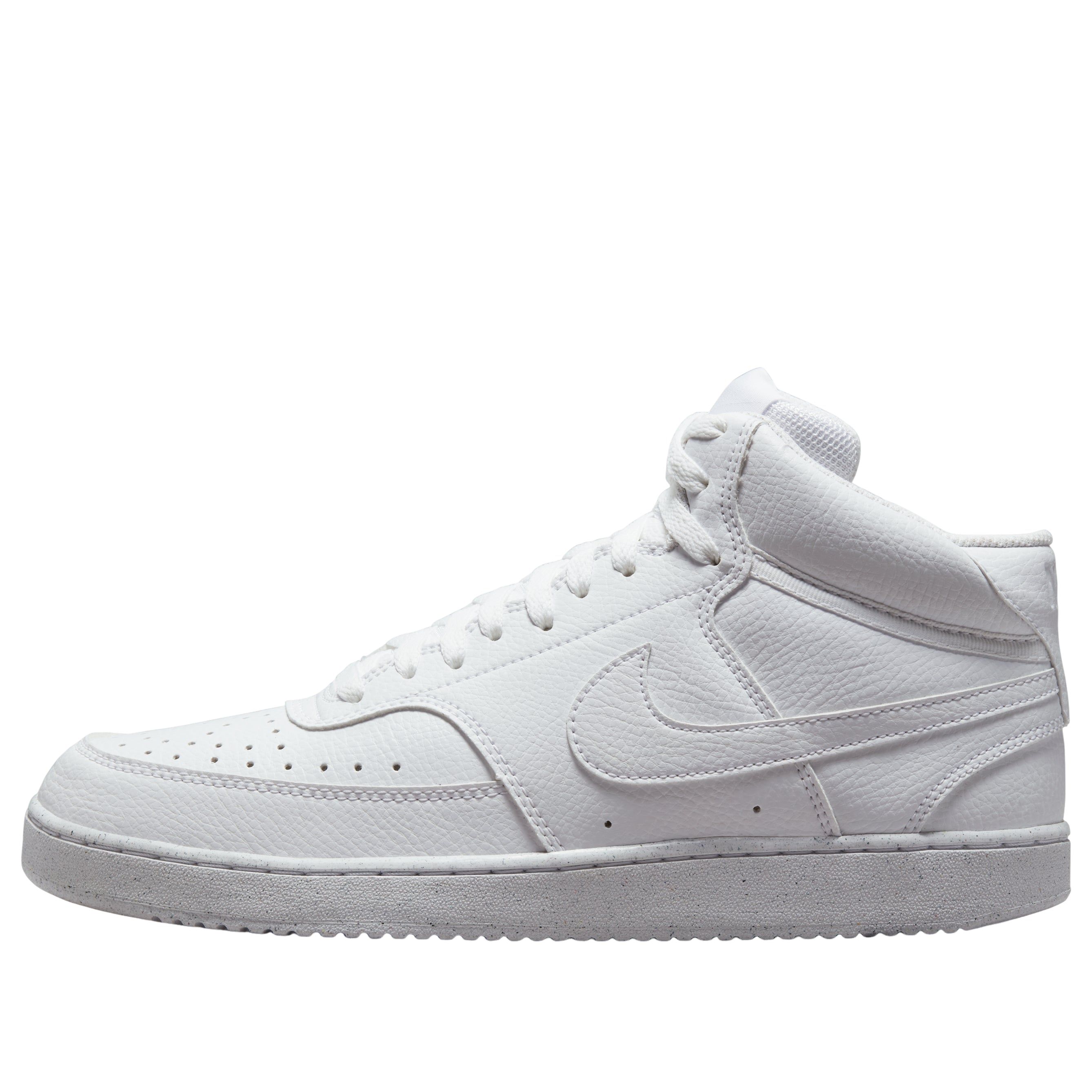 Nike Court Vision Mid Next Nature 'Triple White' - size 6