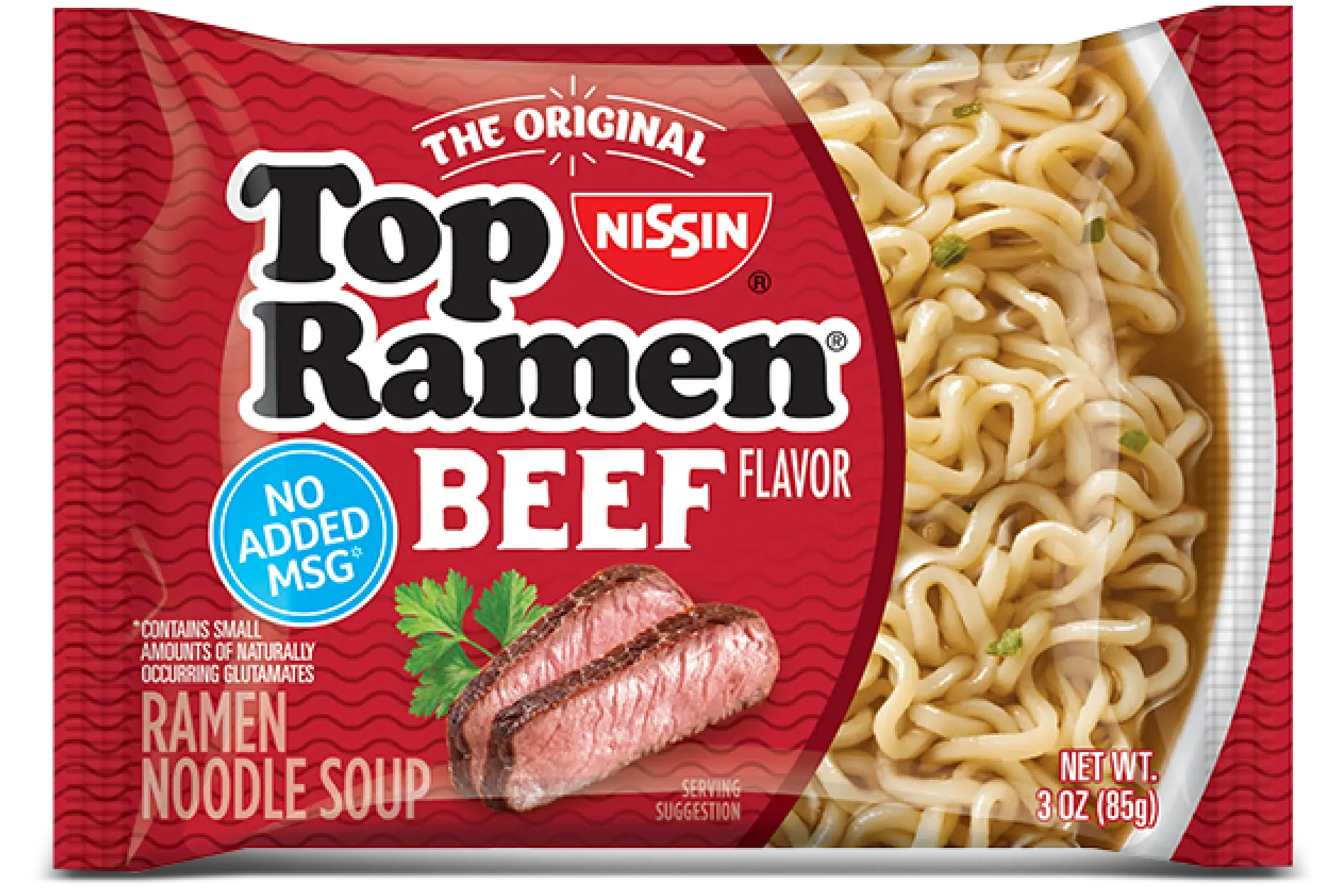 Top Ramen Beef Flavor