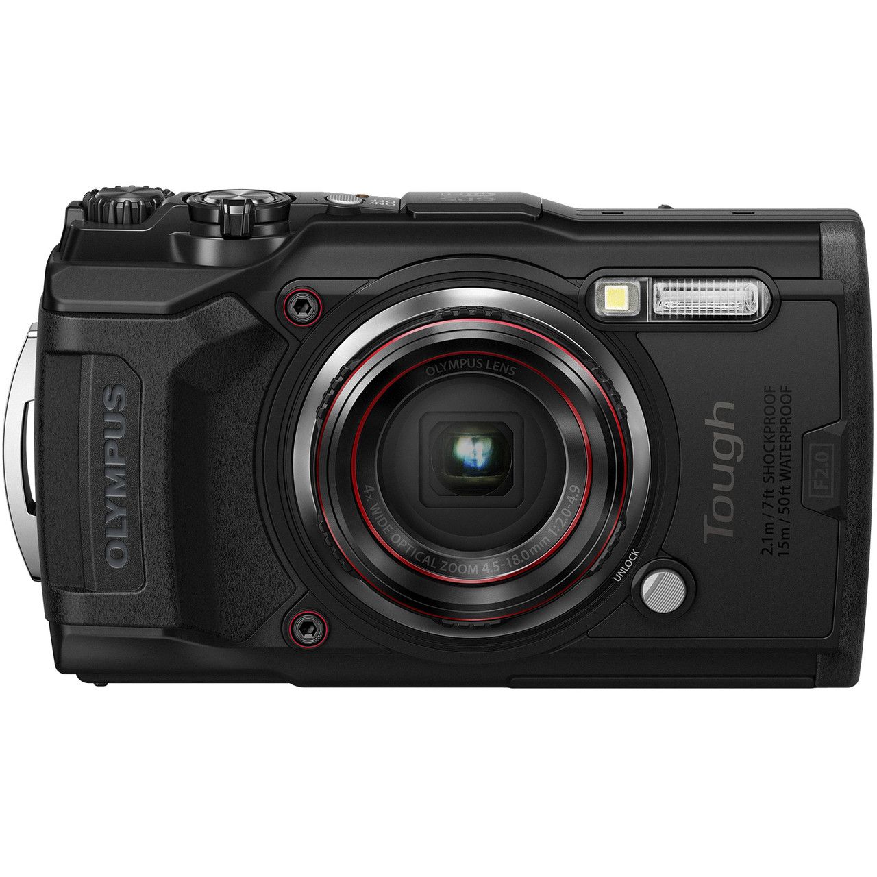 Olympus Tough TG-6 Waterproof Digital Camera - Black