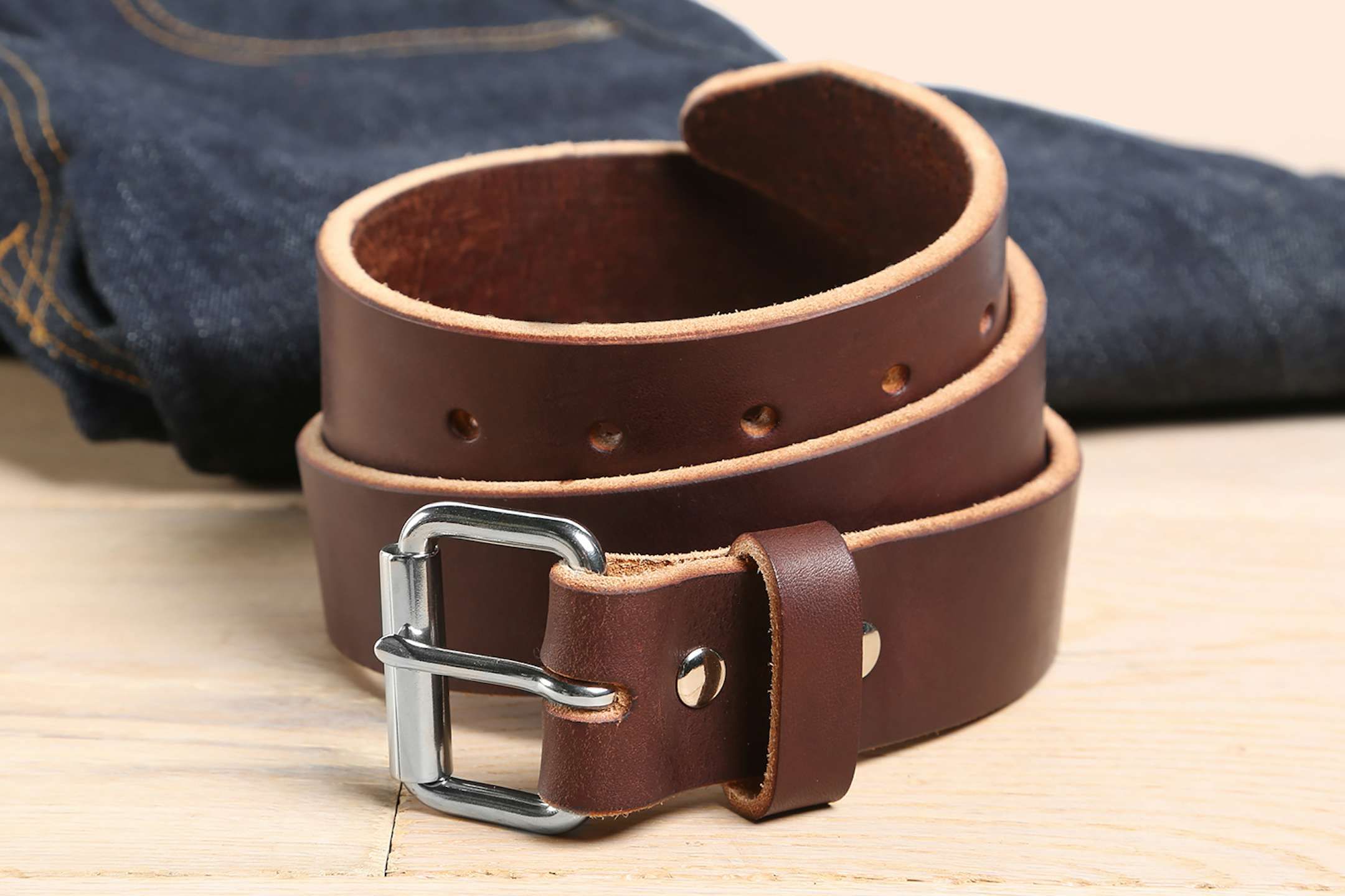 Orion Leather Company Harness Leather Belt