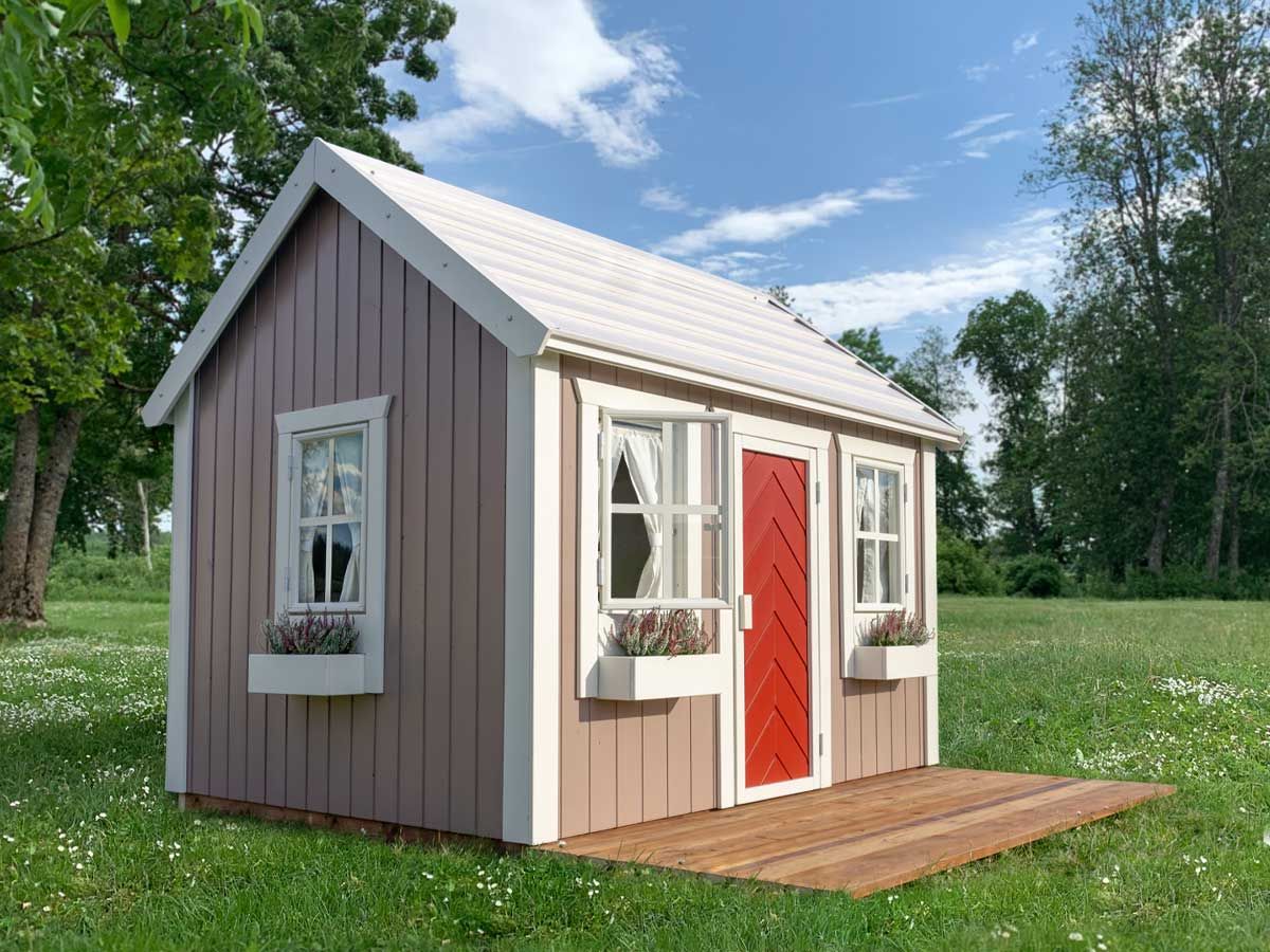 Whole Wood Playhouses Playhouse Plum 6x8