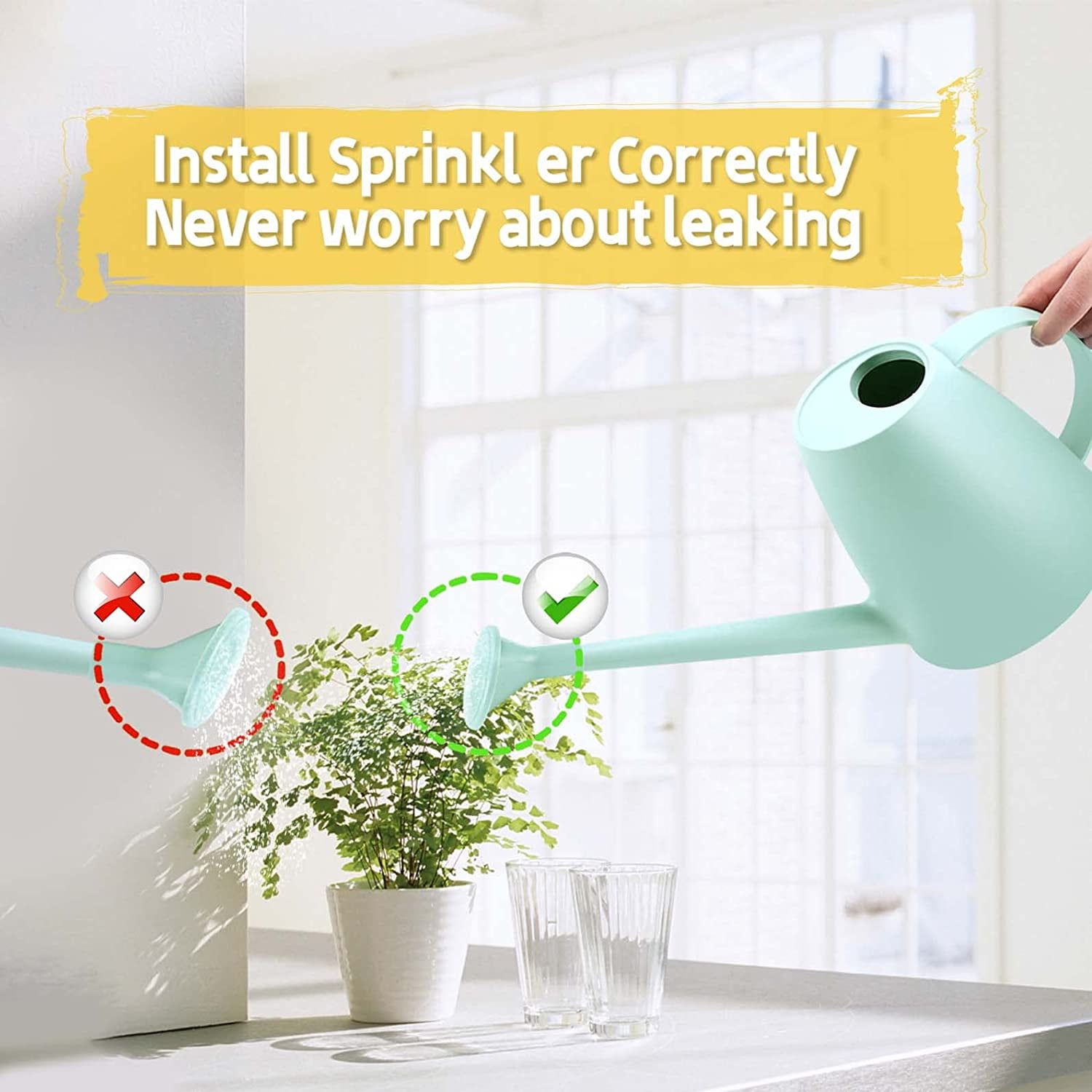 Long Spout Watering Can 1.8 Liter