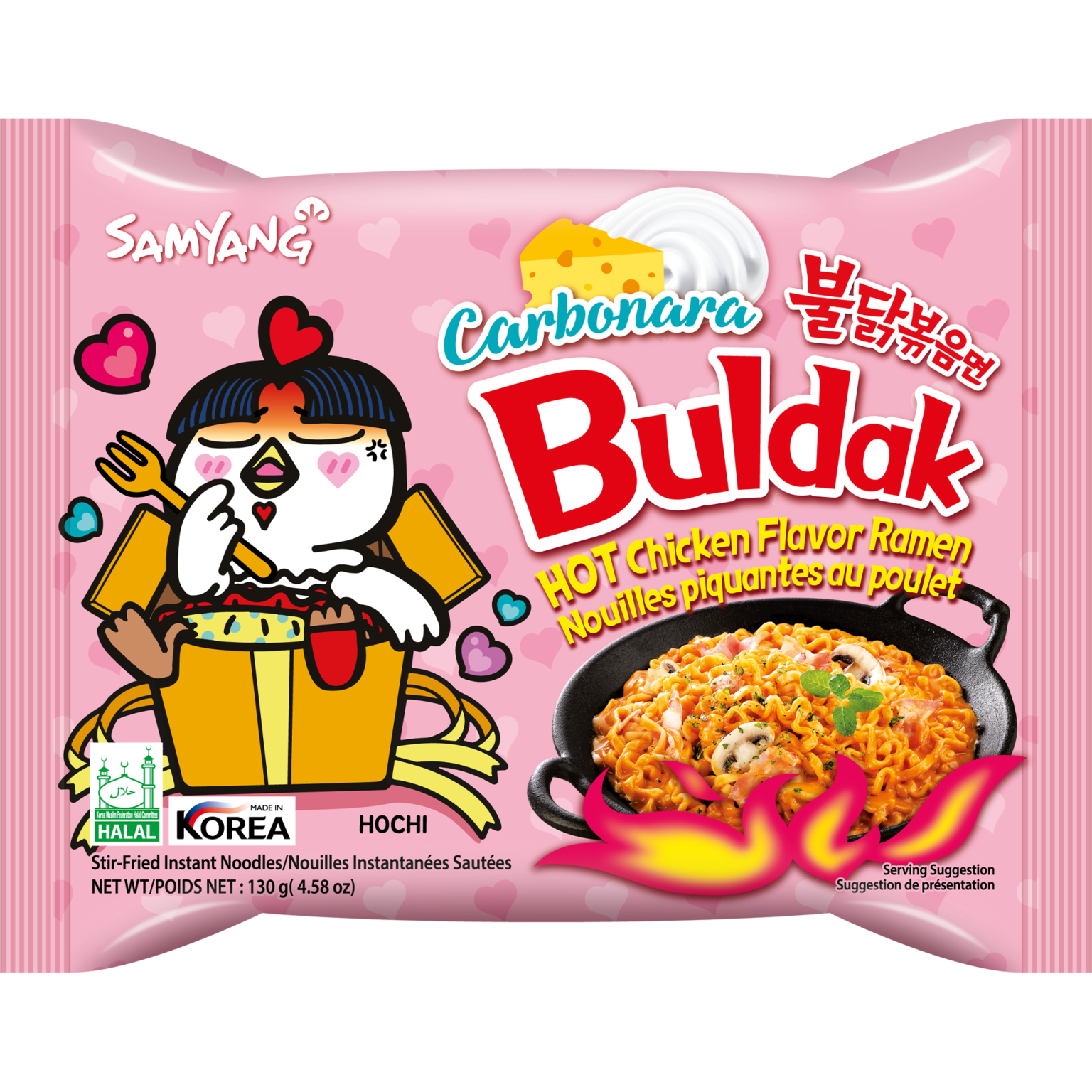 Buldak Carbonara