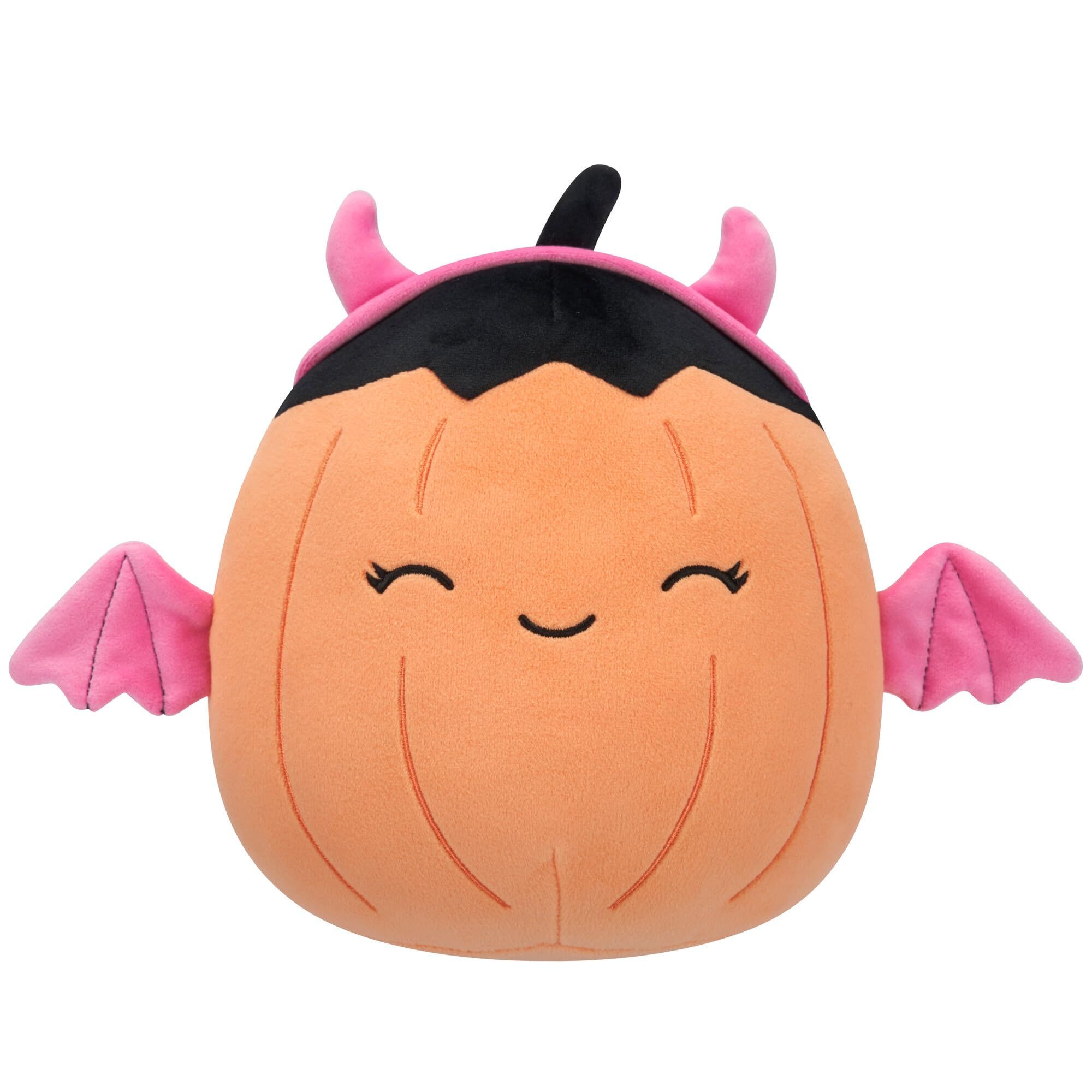 Squishmallows Margie Pumpkin in Pink Devil Costume