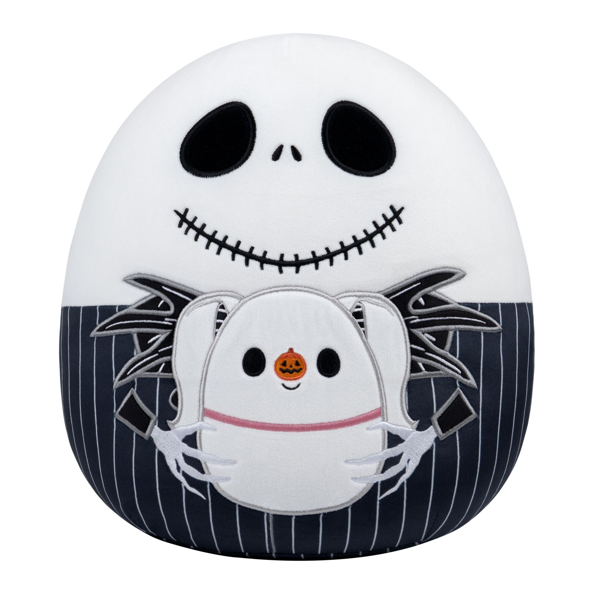 Squishmallows Disney Jack Skellington Holding Zero