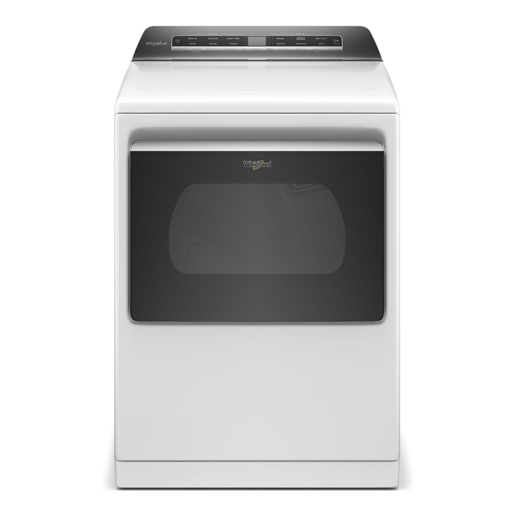 WED8127LW 7.4 cu. ft. Smart Top Load Electric Dryer