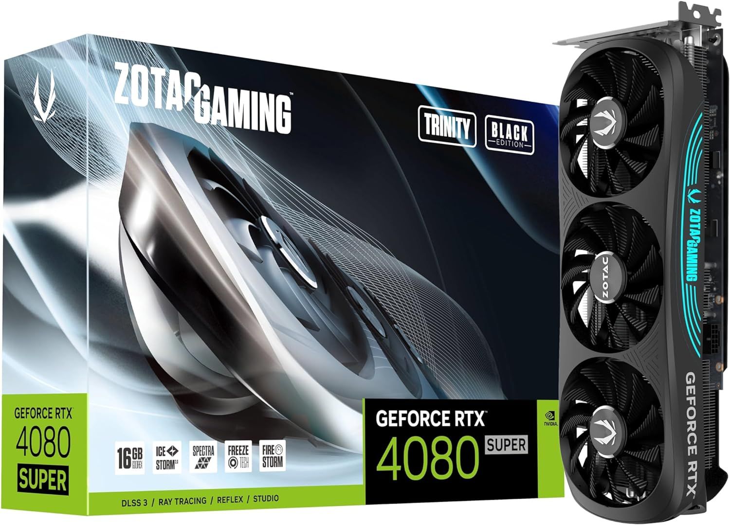 Gaming GeForce RTX 4080 SUPER Trinity Black Edition